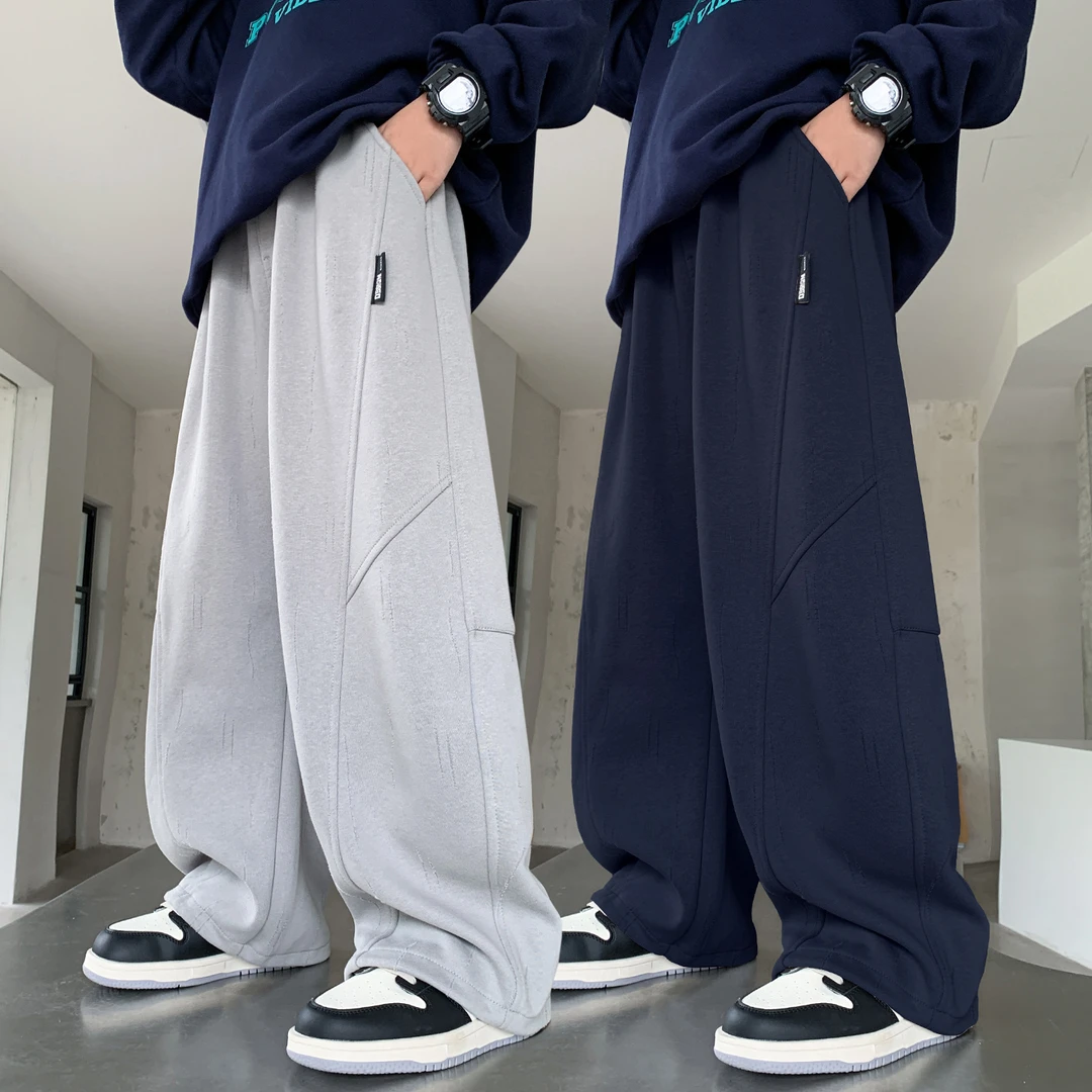 男童运动长裤春秋儿童秋季宽松裤子2025新款中大童秋装男孩休闲裤