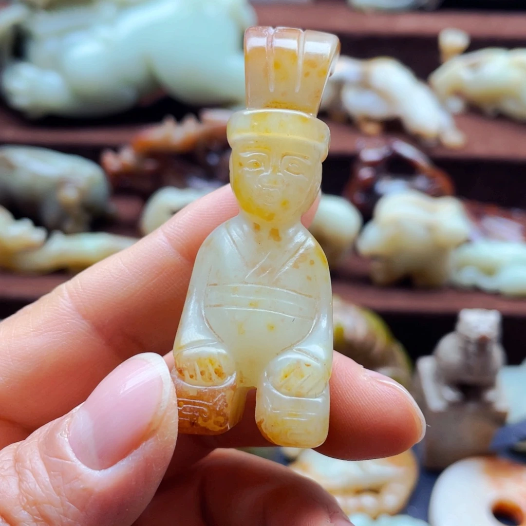 吊坠白玉菩提摆件