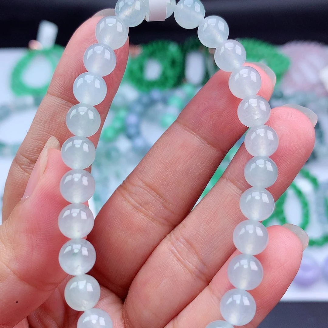 未镶嵌手链翡翠手串