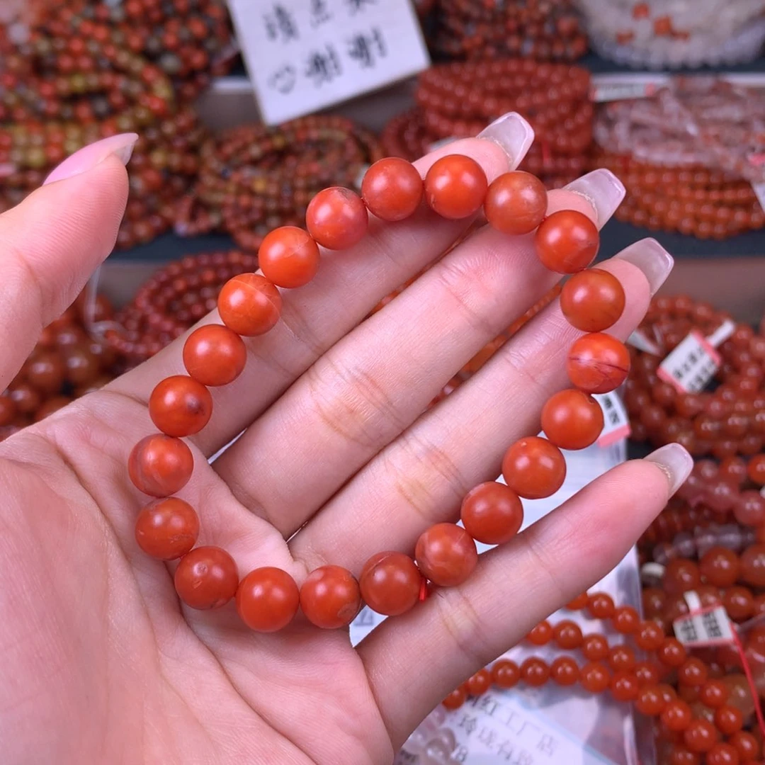未镶嵌手链南红玛瑙卡8