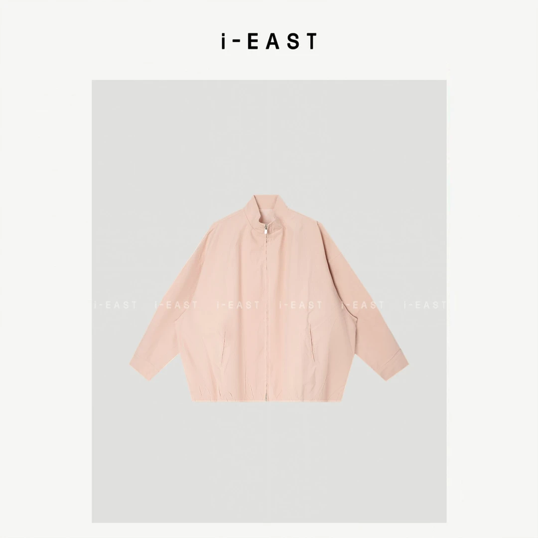 i-EAST 纽卡斯尔的秋~户外极简宽松百搭风衣短外套-5Q WT10489