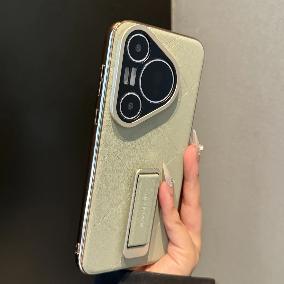 【高品质】适用华为pura70ultra腕带支架手机壳p70/Pro素皮保护套