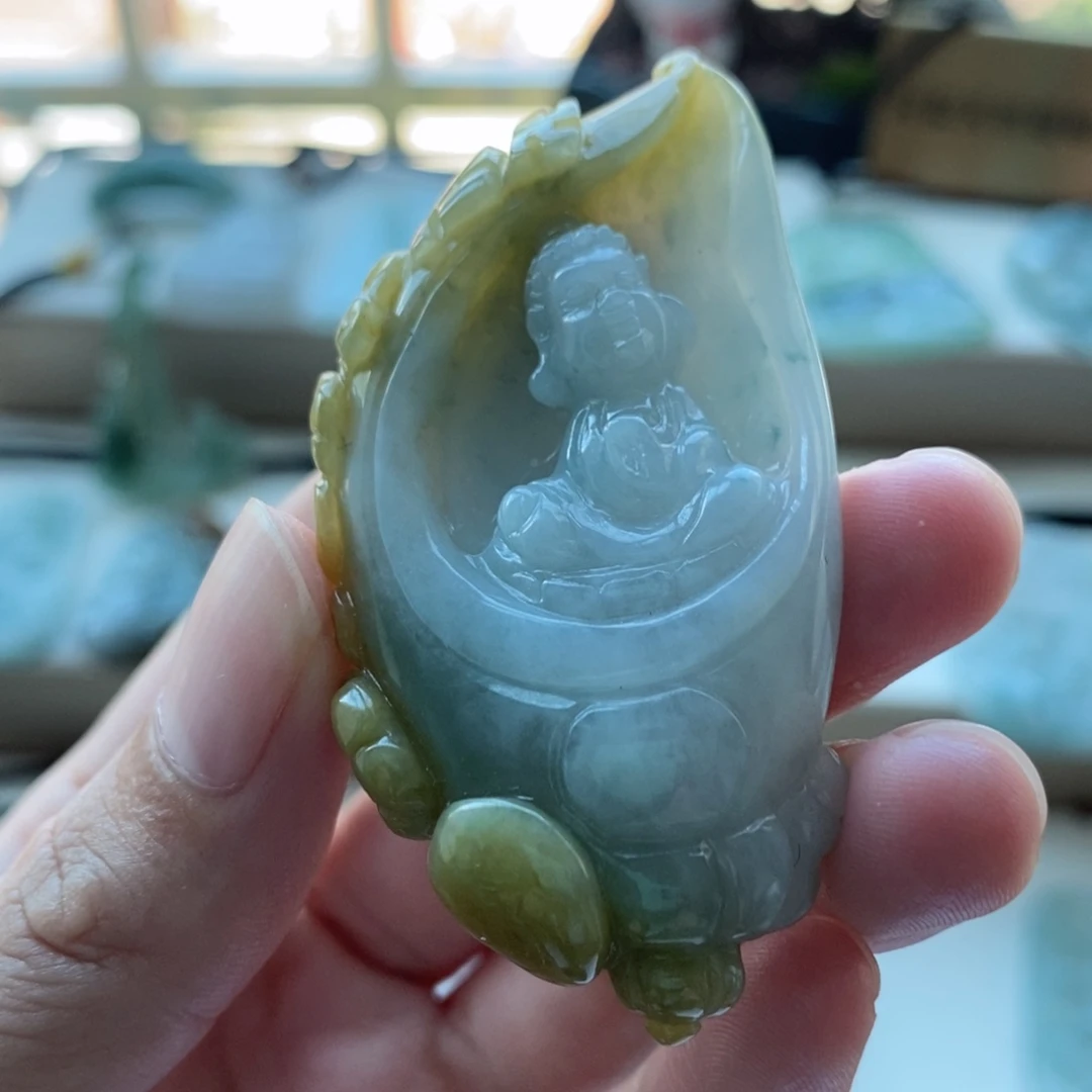 【闪购商品】颈饰未镶嵌翡翠天然缅甸A或翡翠