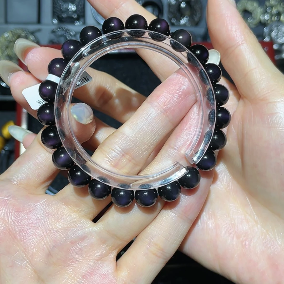 【闪购商品】未镶嵌黑曜岩手链锦**然