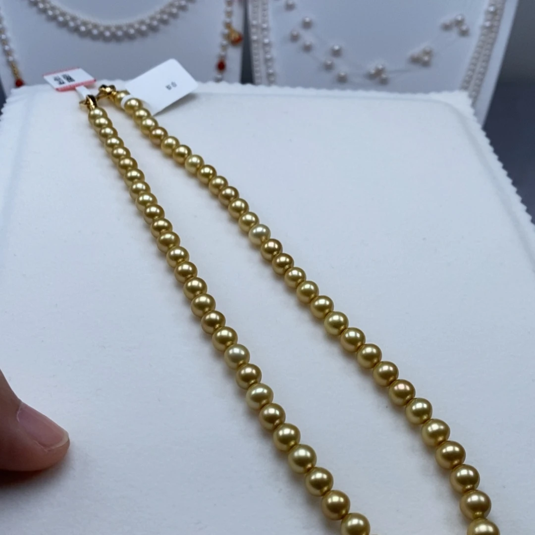 未镶嵌项链淡水珍珠