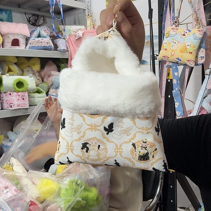 龙猫睡袋毛毛款仿兔毛