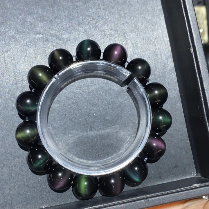 黑曜岩手链未镶嵌用****0