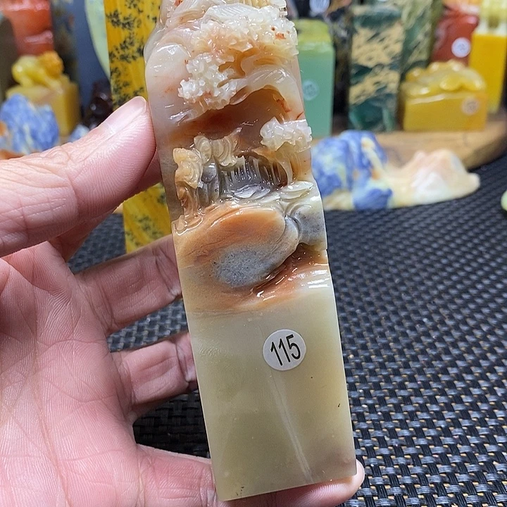 青田石印石老挝石