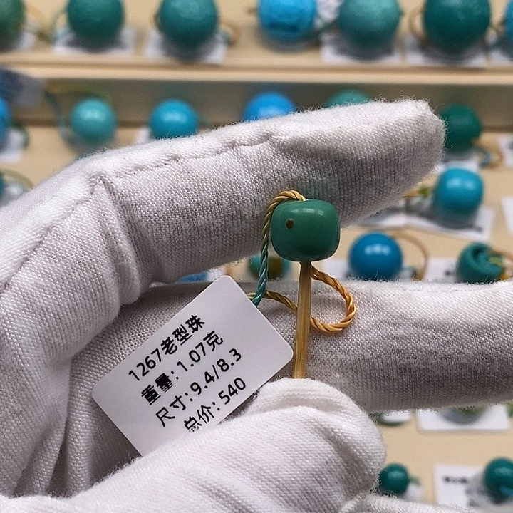 绿松石未镶嵌颈饰