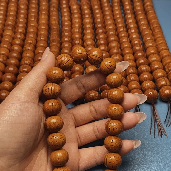 桃核手串苹果16花皮色差开脐开裂15颗