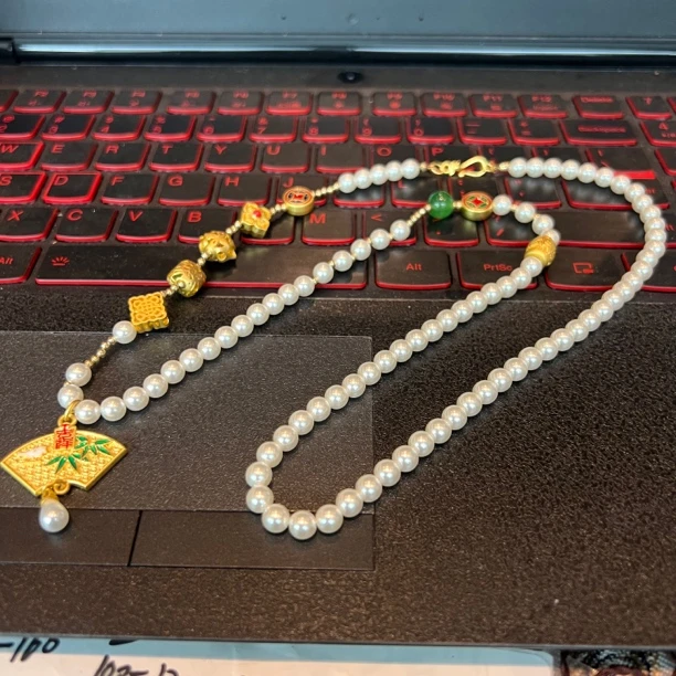 非金属莫桑石项链 时尚简约风格新品福利项链