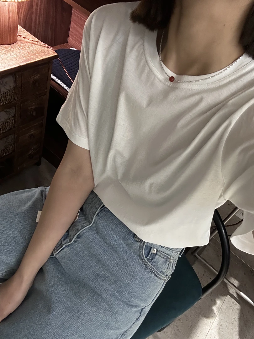 韩国RIVER净版T恤（no换no换）