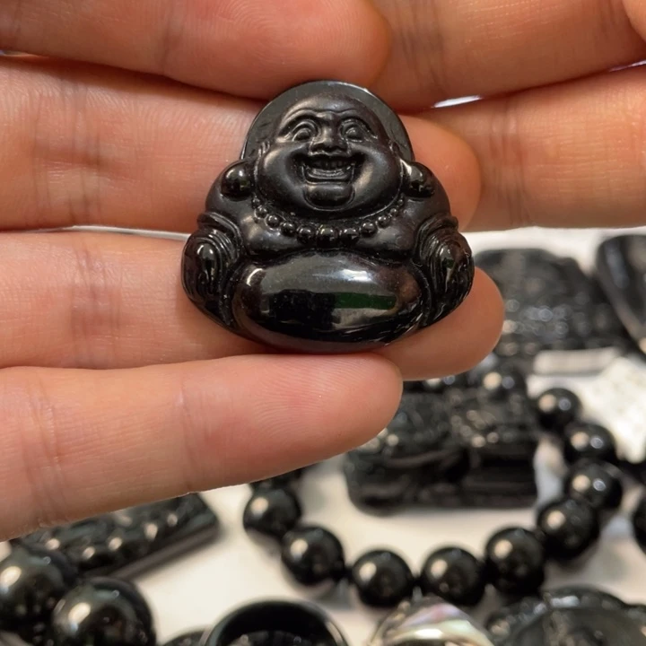 翡翠未镶嵌吊坠(不含链)佛公