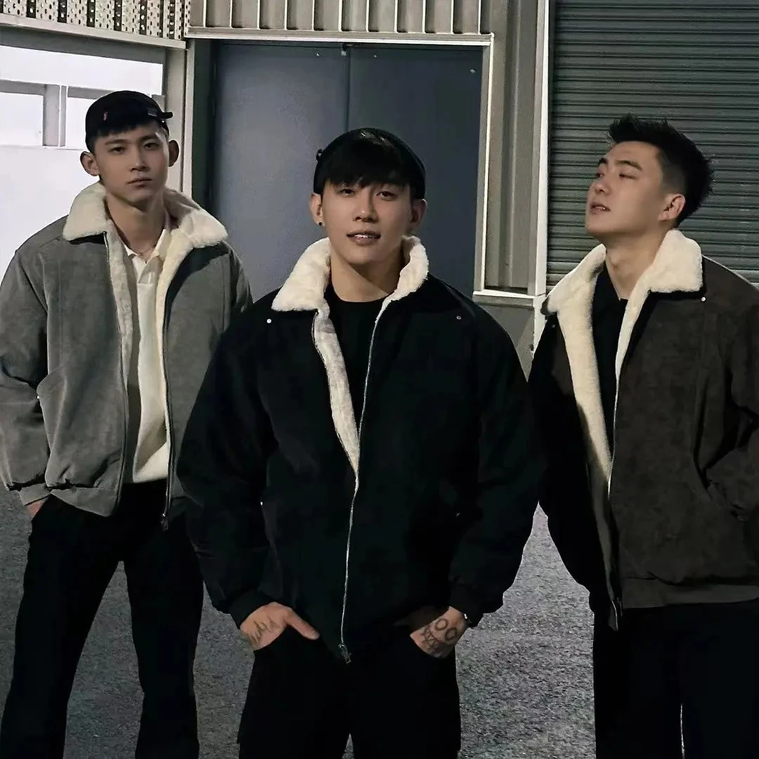 美式复古羊羔绒棉服男冬季加绒加厚保暖棉衣美式PU皮工装夹克外套