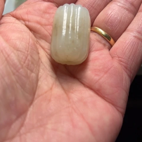 和田玉（糖玉）手链未镶嵌过***有