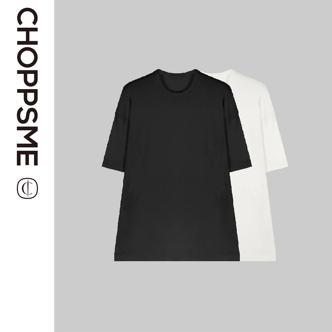 巧珀思｜21969清凉柔顺桑蚕丝针织颗粒肌理感落肩宽松圆领短袖T恤