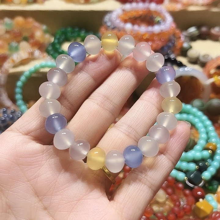 玛瑙/玉髓未镶嵌手链