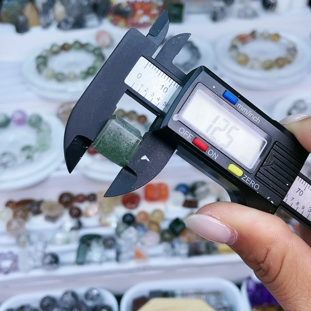 水晶单珠打孔不退不换未镶嵌