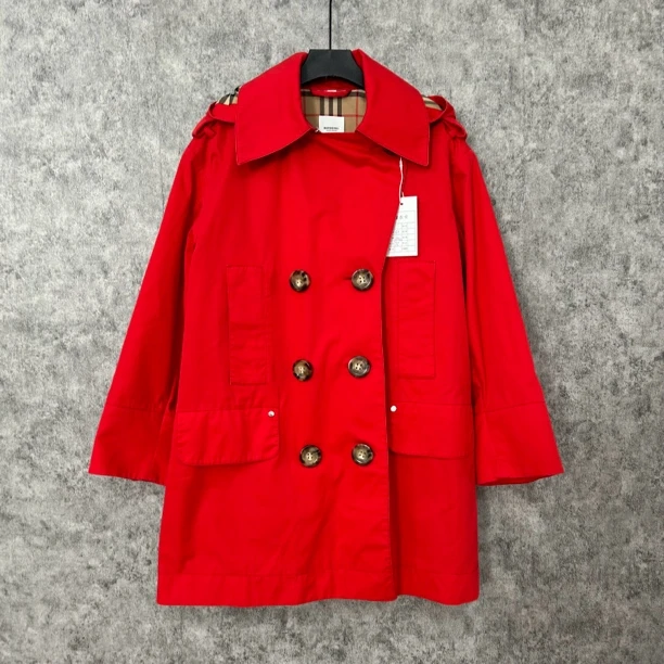 95新 BURBERRY/博柏利 Burberry 红色风衣外套【专属】