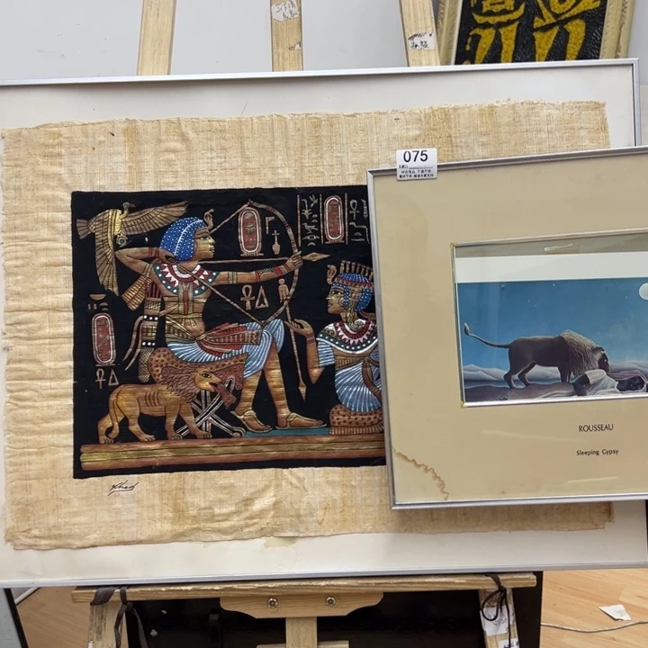 大***。版画中古商品075哈哈哈