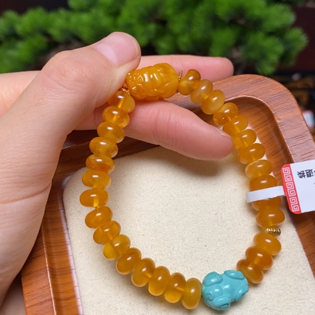 【闪购商品】手链蜜蜡未镶嵌手串