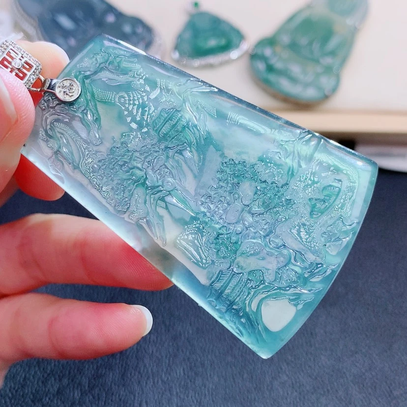 【闪购商品】翡翠颈饰未镶嵌翡翠