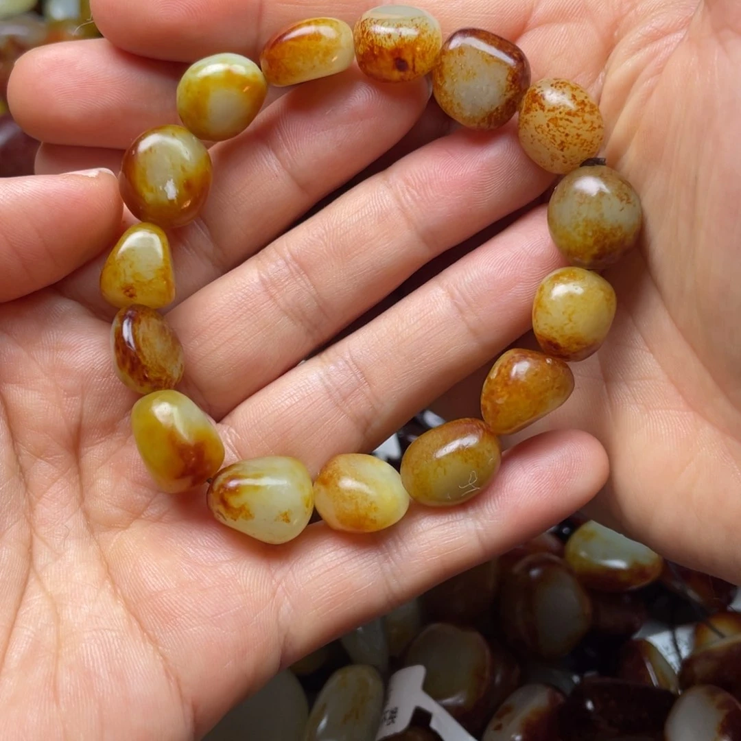 和田玉手链未镶嵌