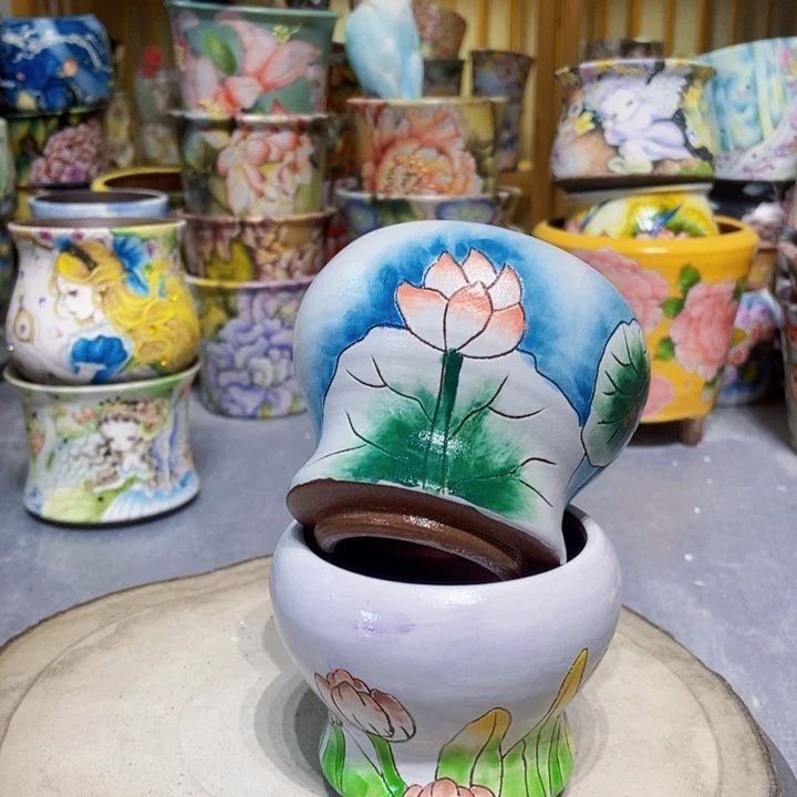 景德镇艺术手绘作品