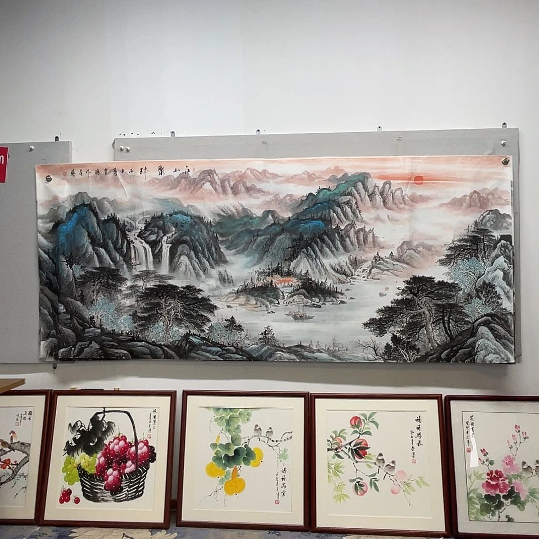 国画山水画作品欣赏13