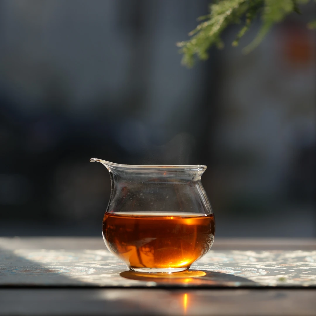 高鹏玻璃公杯120cc手工耐热耐火公道杯分茶器茶具茶道