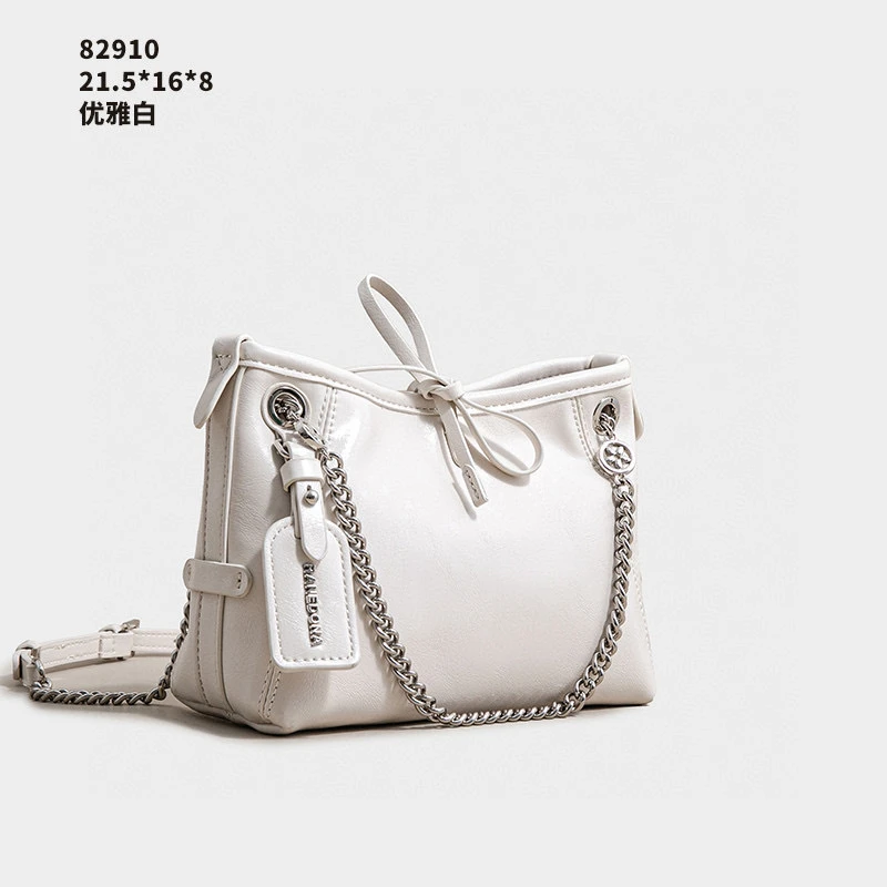 【工厂直销】SK-82910-优雅白轻奢时尚女士包