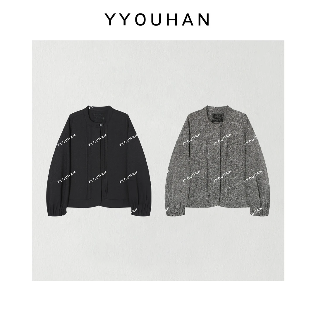 月月不吃鱼2025春款小众设计极简风时尚休闲百搭外套 2501C100