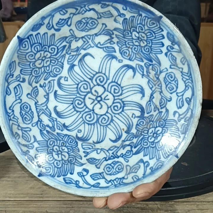 罐王****》青花盘子。。。。。。。