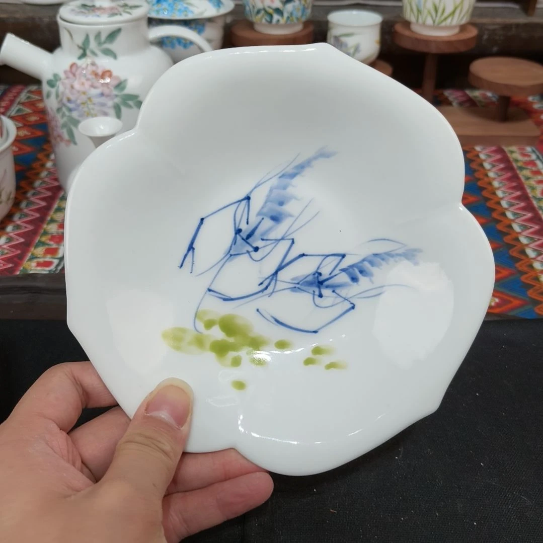 摆件景德镇手工手绘高温瓷器