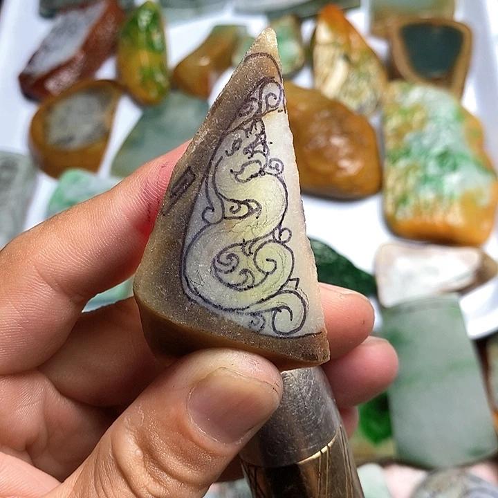未镶嵌定制翡翠天然翡翠包工