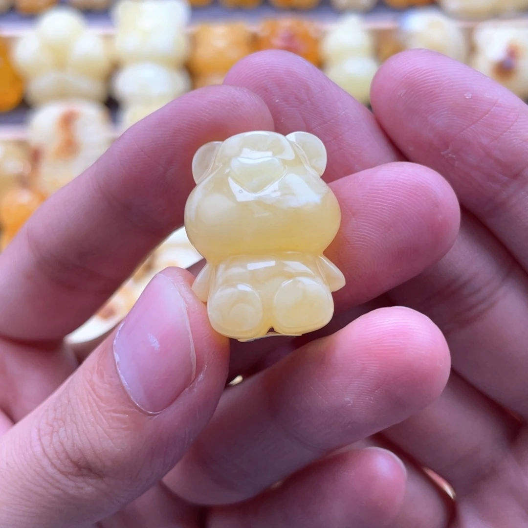 琥珀未镶嵌裸石蜜蜡