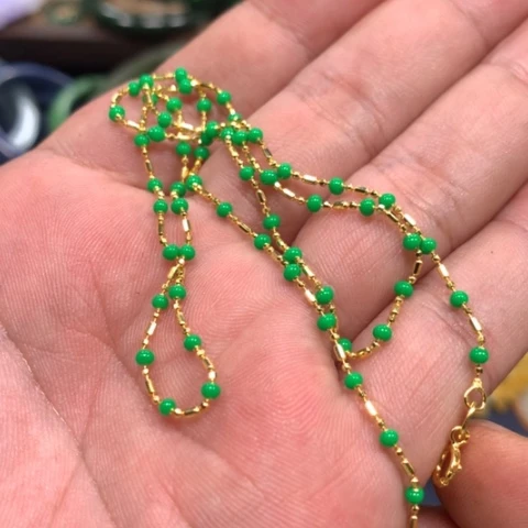 【闪购商品】颈饰未镶嵌翡翠彩*