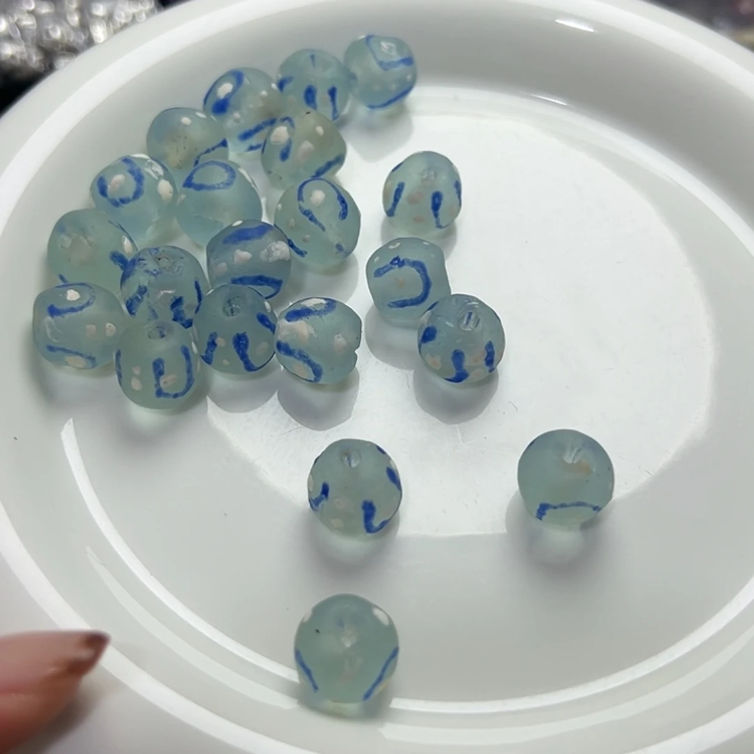 琉璃非金属贸易珠半条