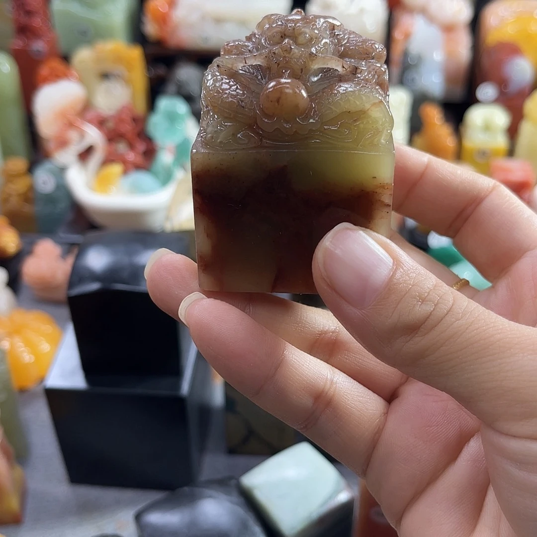 寿山石印石杠*6558包邮包