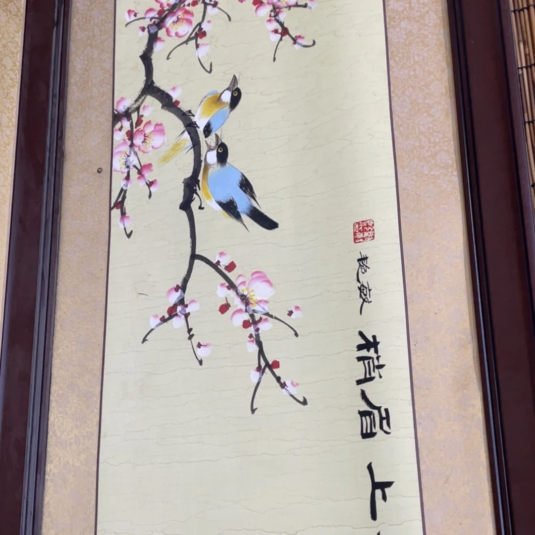 老***子国画老师手笔手绘作品N