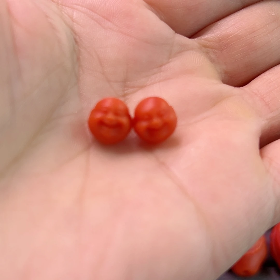 南红玛瑙珠子未镶嵌?****?