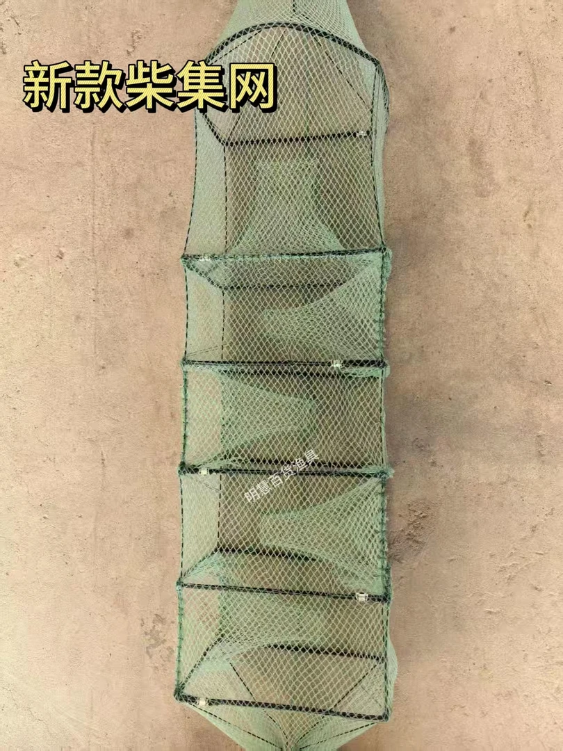 新款柴集网精品网布黄鳝笼泥鳅龙户外专用送地插饵料球
