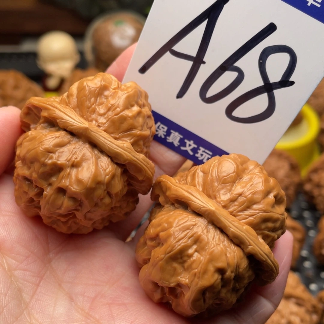 桃核把件蛤蟆头38