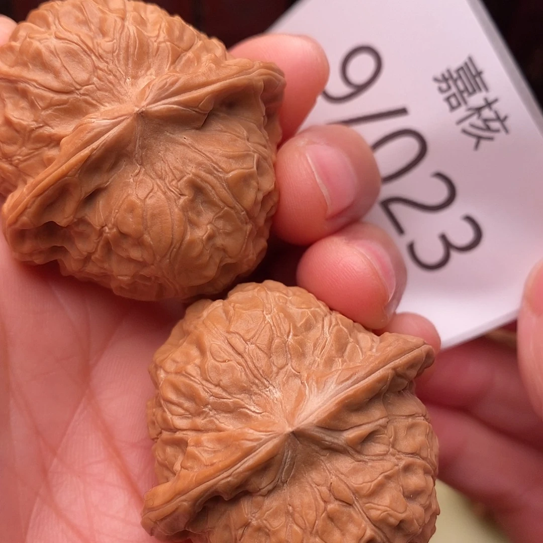 把件文玩核桃40南瓜墩