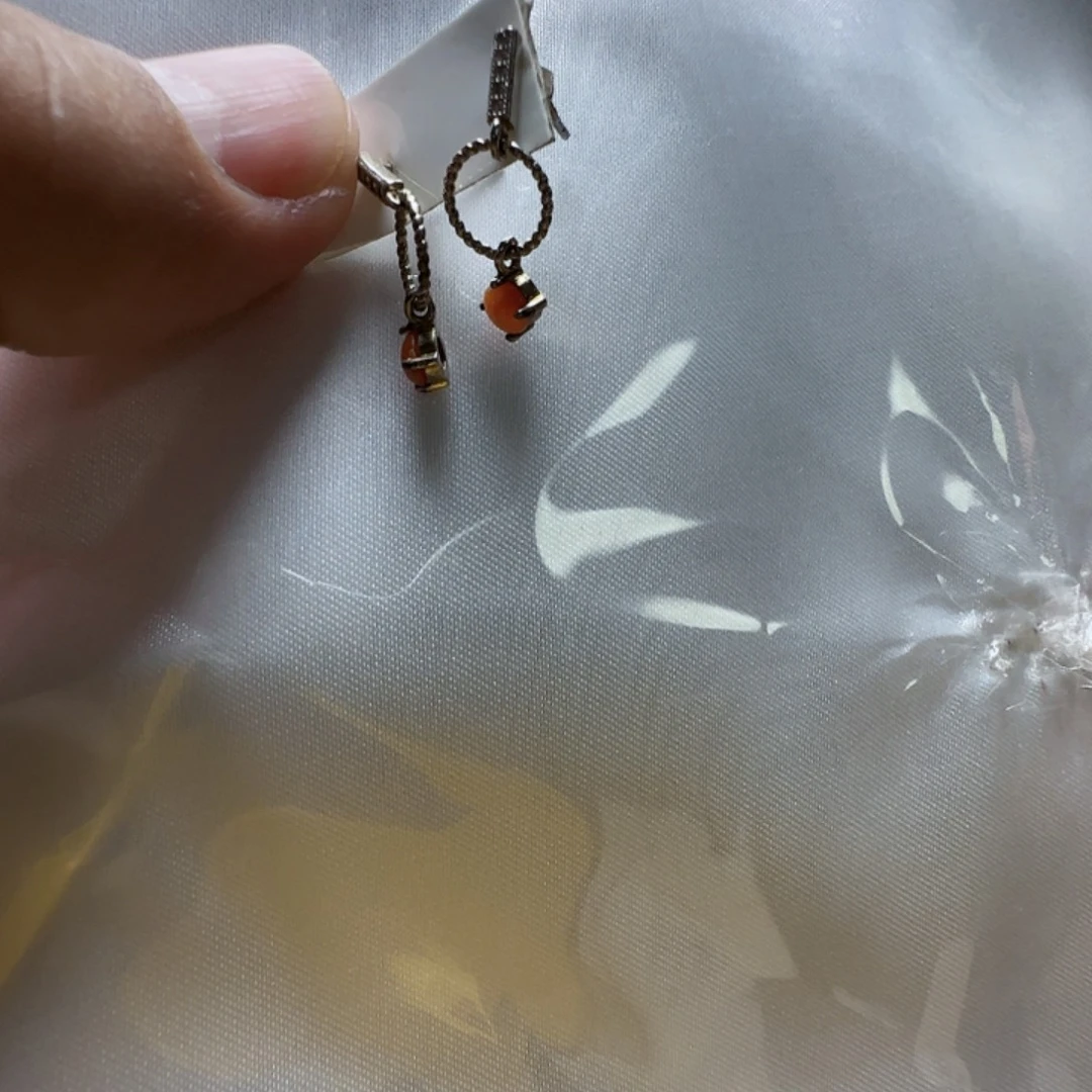 翡翠银S925镶嵌耳饰翡翠