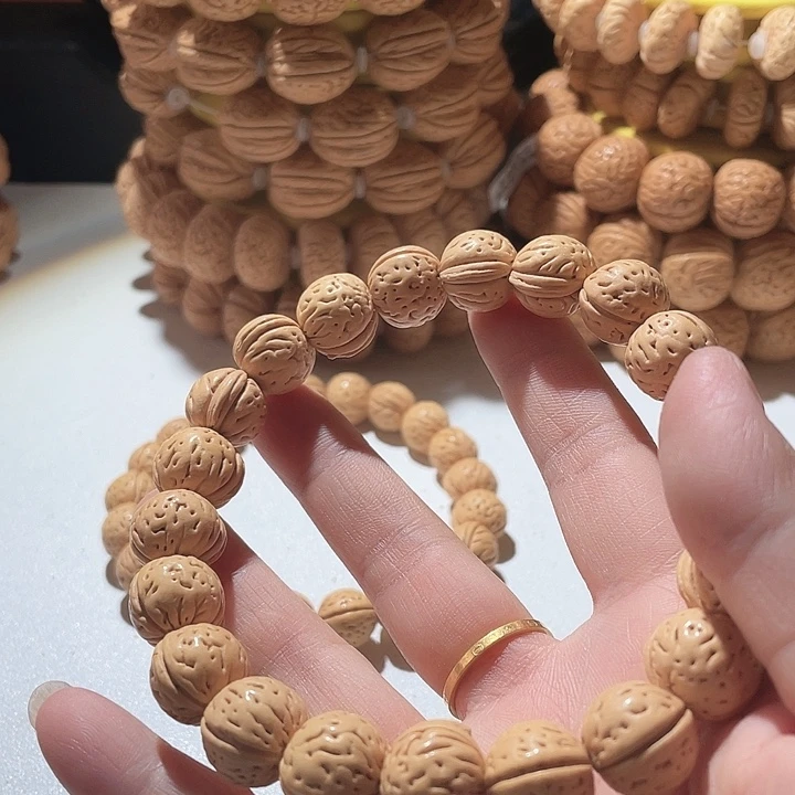 吊坠桃核桃核手串野生7