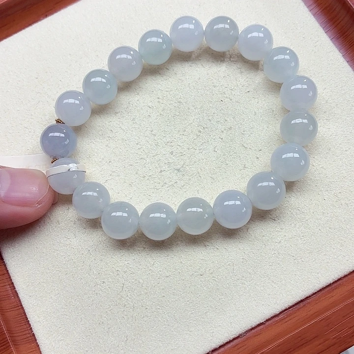 未镶嵌手链翡翠天然缅甸翡翠A货 卡10