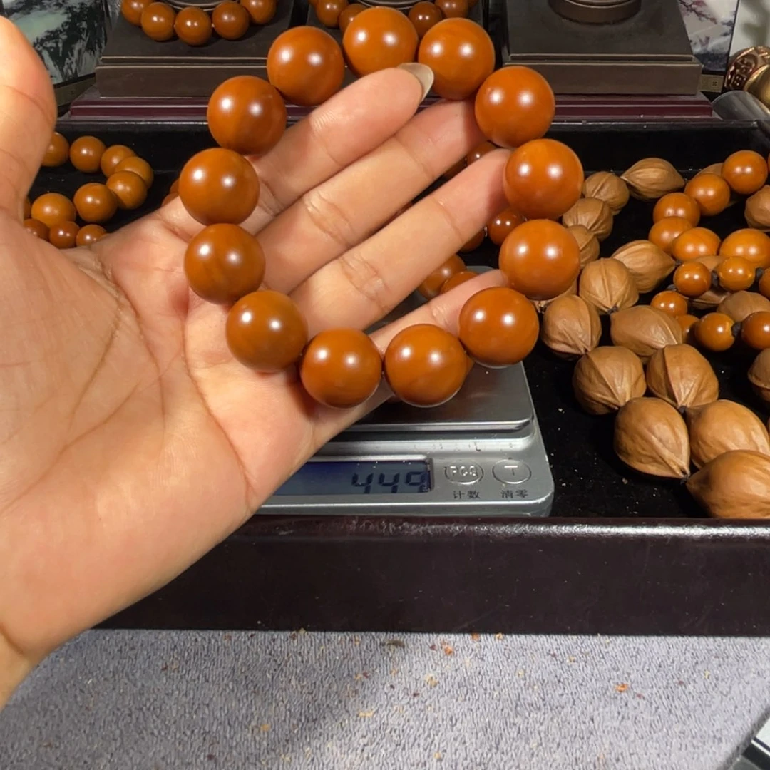 橄榄核手串/手链不**觉1.77+树王精品小孔