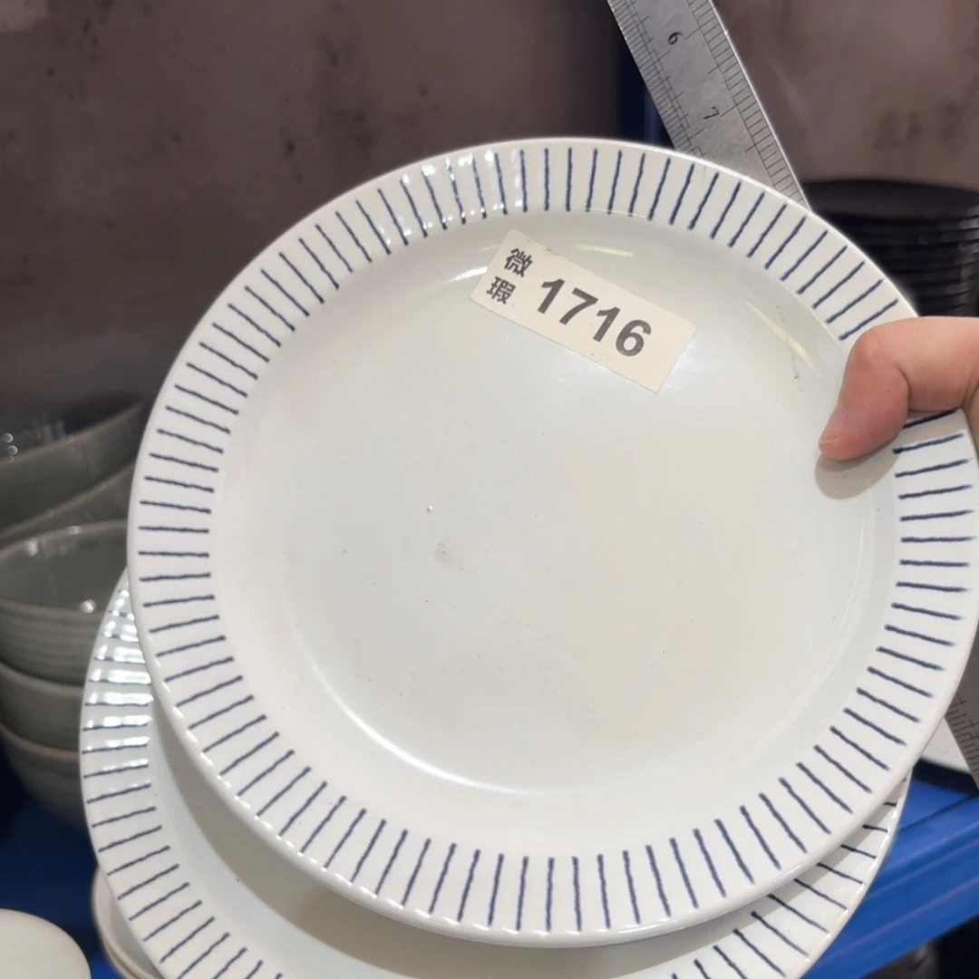 陶瓷1716 微瑕陶瓷餐具2个