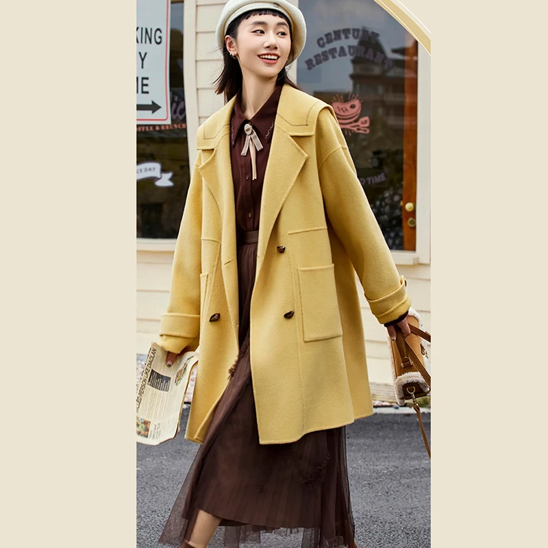 39124【觅系列】双面呢外套35MX7510A158